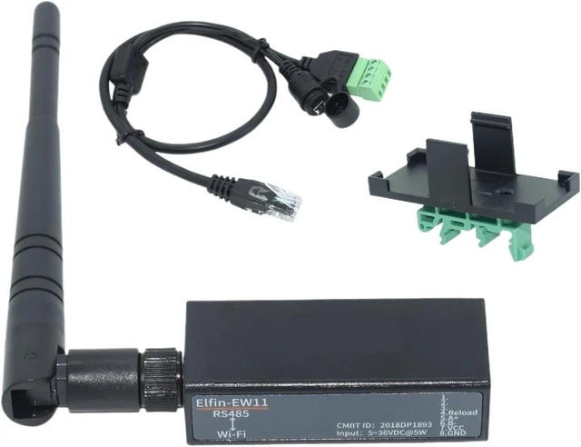 Alt view image 2 of 5 - RS485 to Converter IOT Device Server Support Modbus MQTT
