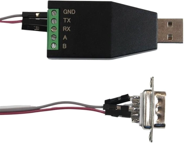 Alt view image 4 of 5 - USB to rs485/232 Converter Industrial Serial Port Converter USB to RS422 Communication Module (Size : USB-RS485/422)