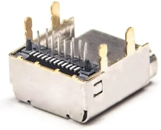 Main image of USB Type C Right Angle 24 Pin Connector Through Hole