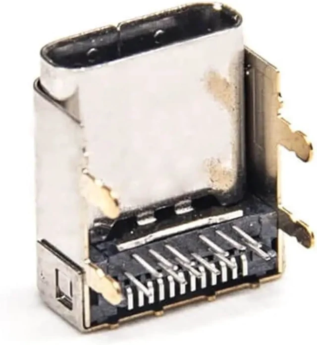 Alt view image 3 of 6 - USB Type C Right Angle 24 Pin Connector Through Hole
