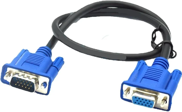 Alt view image 2 of 4 - 30cm 1.5M 300CM VGA to VGA Cable 15 Pin Male to Male Female Extension Converter Cable(Male-Male,5m)
