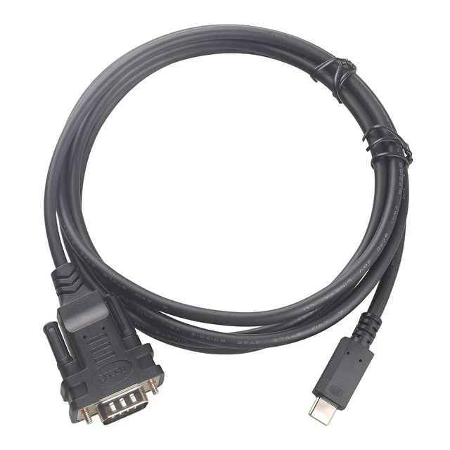 Alt view image 2 of 5 - USB Typ C USBC Typec Auf RS232 Seriell Kabel Konverter PDA DB9 Stecker 9 Pin Adapter F&T>D*I Für Win 11 10 7 8.1, M