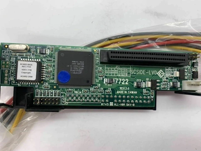 Alt view image 3 of 5 - Fit for IBM aCard IDE to LVD-SCSI Bridge Adapter New AEC-7722 IDE Device to SCSI interfa