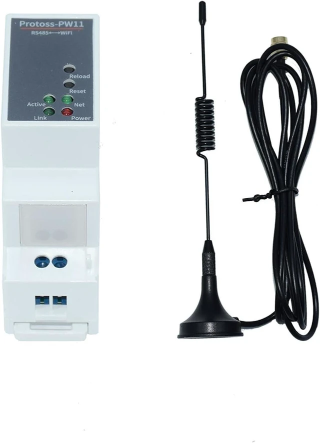 Main image of Industrial Wireless Network PW11 with Antenna Rail Type Serial Server