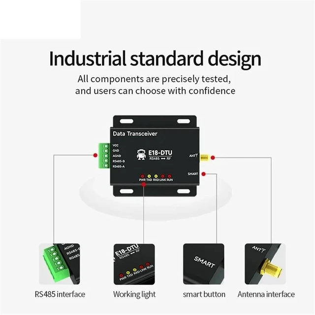 Alt view image 3 of 5 - CC2530 3.0 Wireless Data Transmission Station 20dBm