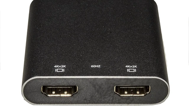 Alt view image 2 of 3 - Link LKADAT135 USB-C Male Adapter - 2 Ports HDMI Female for Two Video OR TV