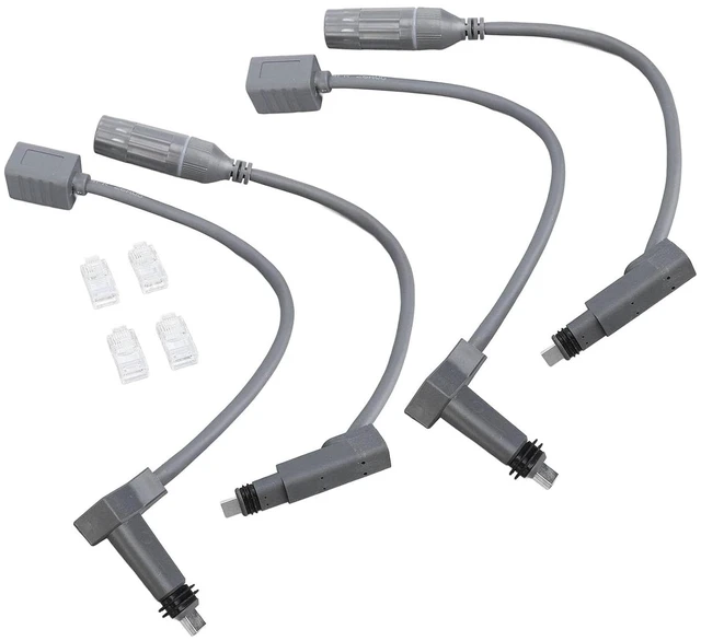 Alt view image 5 of 7 - Aramox SPX to RJ45 Adapter Cable, 24AWG Copper Ethernet Connector 1200Mbps,