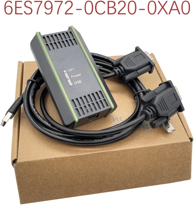 Alt view image 2 of 3 - PC Adapter USB Cable Adapter for S7-200/300/400 RS485 Profibus/MPI/PPI 9-pin Replace for 6ES7972-0CB20-0XA0