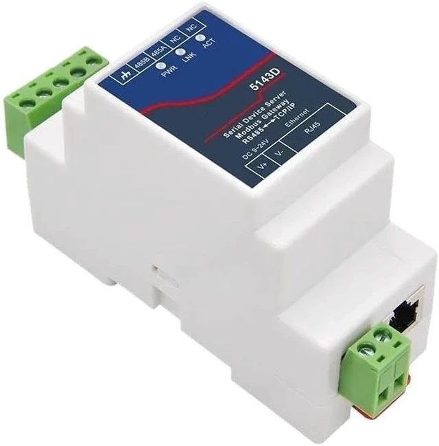 Alt view image 2 of 5 - RTU Gateway Industrial Serial to ethernet rs485 Converter