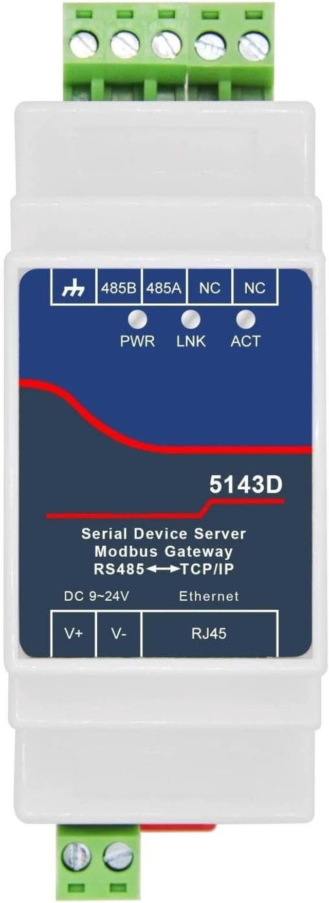 Alt view image 3 of 5 - RTU Gateway Industrial Serial to ethernet rs485 Converter