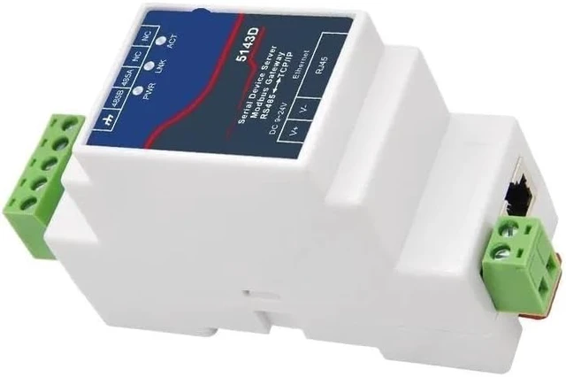 Alt view image 5 of 5 - RTU Gateway Industrial Serial to ethernet rs485 Converter