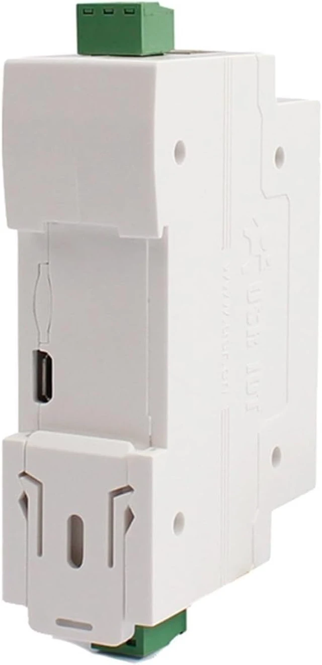Alt view image 2 of 7 - Din Rail RS232 Serial to Ethernet Converter USR-DR301