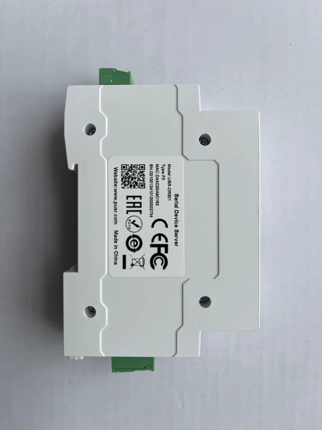 Alt view image 3 of 7 - Din Rail RS232 Serial to Ethernet Converter USR-DR301