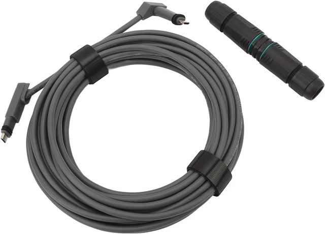 Alt view image 2 of 7 - Satellite Replacement Cable Ethernet Extension Kit Compatible with Rectangular V2, Cat6 Network Cable Extender Adapter with RJ45 Female Coupler (23m/75ft Cable)
