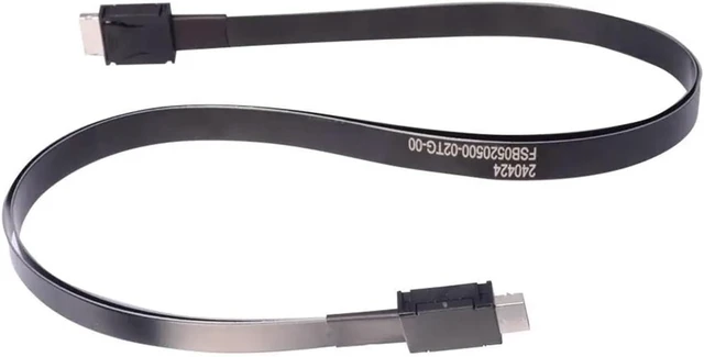 Alt view image 3 of 6 - ADT PCI-E 4.0 X4 SFF-8611 Male Extension Cable External