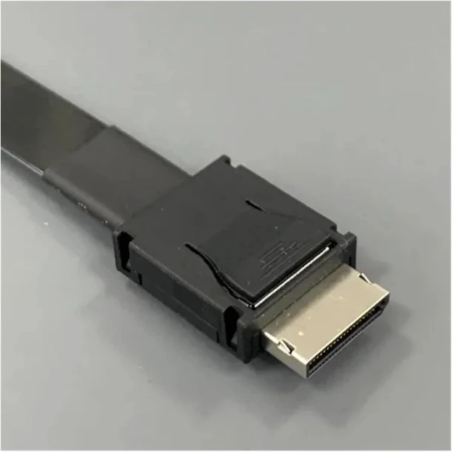 Alt view image 4 of 6 - ADT PCI-E 4.0 X4 SFF-8611 Male Extension Cable External