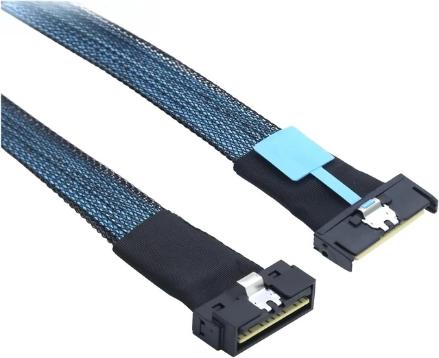 Alt view image 5 of 5 - PCI-E 8X to LP Slim Low Profile SFF-8654 74P