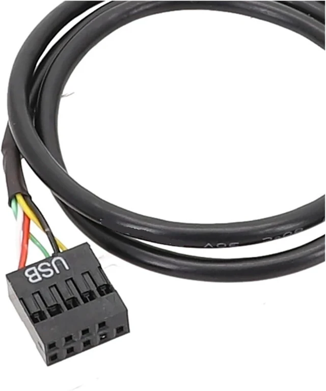 Alt view image 4 of 6 - F3MA USB 9 Pin Male to Motherboard C Adapter