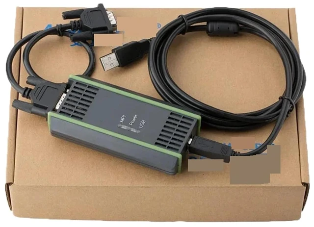 Alt view image 4 of 4 - 1pcs 6ES7972-0CB20-0XA0 PC Adapter USB Cable for S7-200/300/400 RS485 9-pin