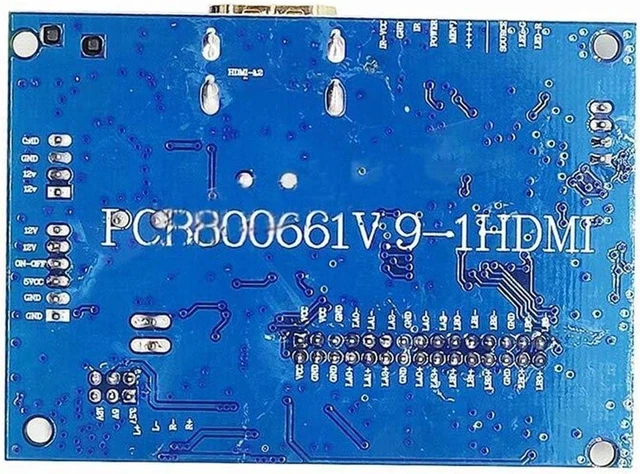 Alt view image 3 of 6 - HDMI to LVDS Adapter Board PCB800661 5V-12V LCD Driver Display Board