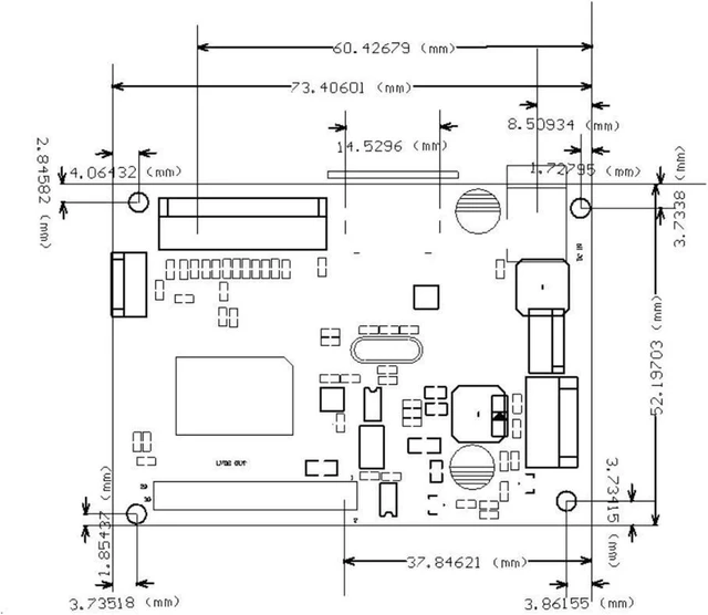 Alt view image 4 of 6 - HDMI to LVDS Adapter Board PCB800661 5V-12V LCD Driver Display Board