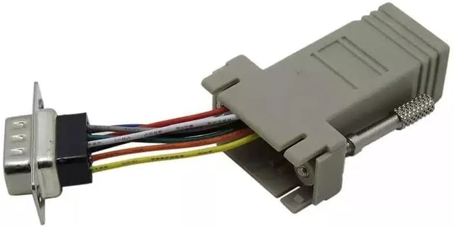 Alt view image 3 of 5 - 110XCA20300 RJ45 to DB9 Female Adapter