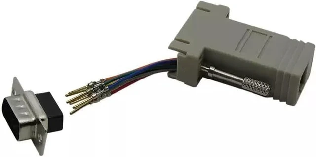 Alt view image 4 of 5 - 110XCA20300 RJ45 to DB9 Female Adapter