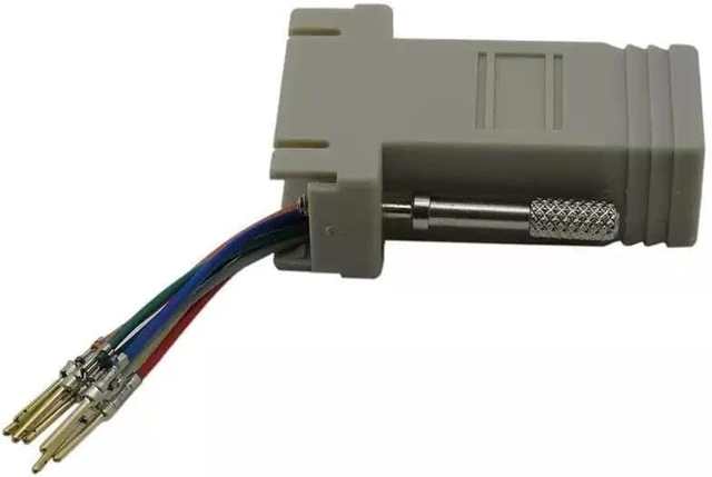 Alt view image 5 of 5 - 110XCA20300 RJ45 to DB9 Female Adapter