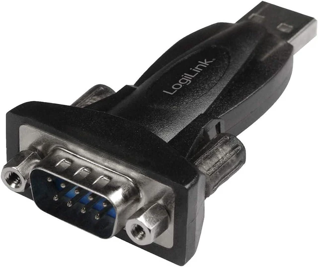 Main image of Logilink USB 2.0 Male A to Serial Male Adapter
