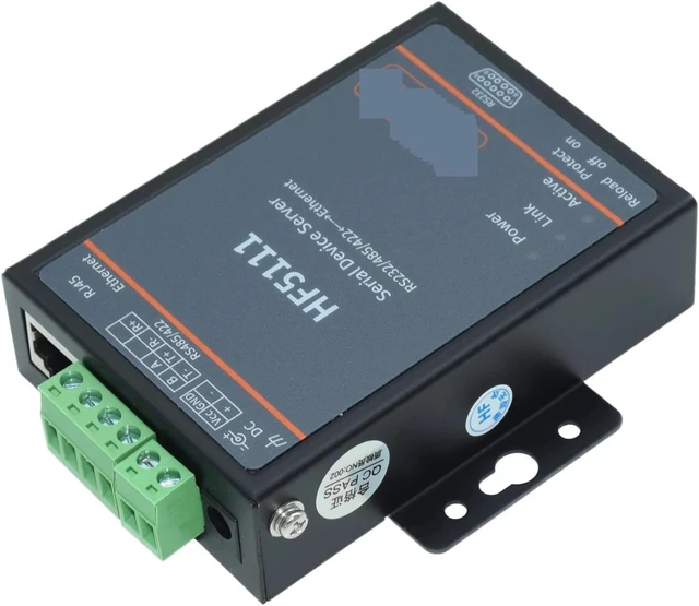 Alt view image 5 of 6 - HF5111 Industrial Modbus Serial RS232 RS485 RS422 to Ethernet