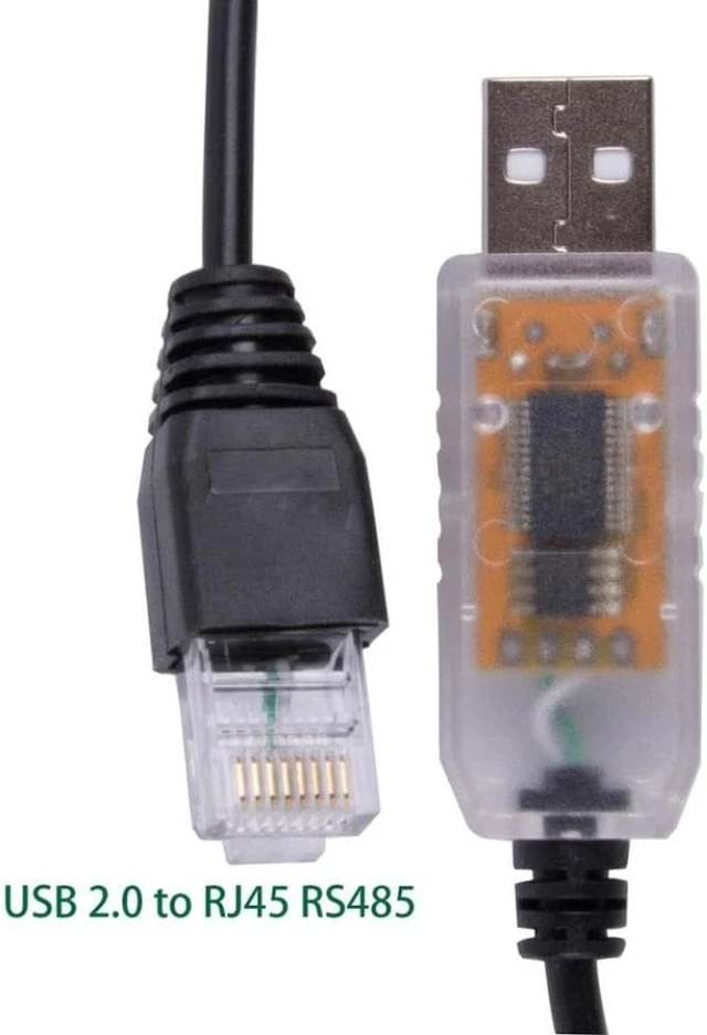 Alt view image 4 of 4 - USB to RS485 RJ45 Compatible with Delta IFD6500