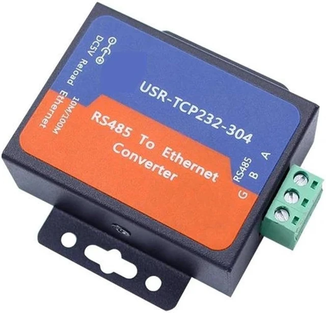 Alt view image 6 of 7 - USR-TCP232-304 Serial RS485 to TCP/IP Ethernet Server Converter Module