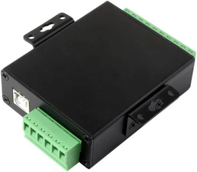Alt view image 2 of 6 - Industrial USB to 4-Port Serial Converter with FT4232HL Chip, 2 Isolated RS232 and 2 Isolated RS232 485 Ports for Microcontroller and IoT Development SKU-26681
