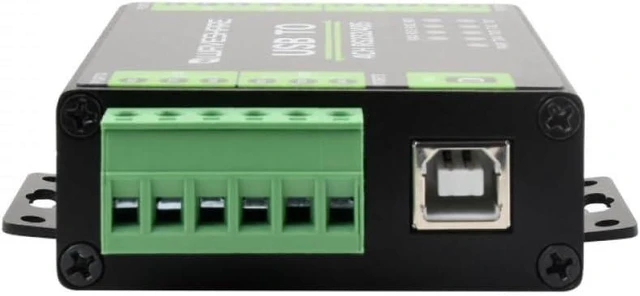 Alt view image 4 of 6 - Industrial USB to 4-Port Serial Converter with FT4232HL Chip, 2 Isolated RS232 and 2 Isolated RS232 485 Ports for Microcontroller and IoT Development SKU-26681