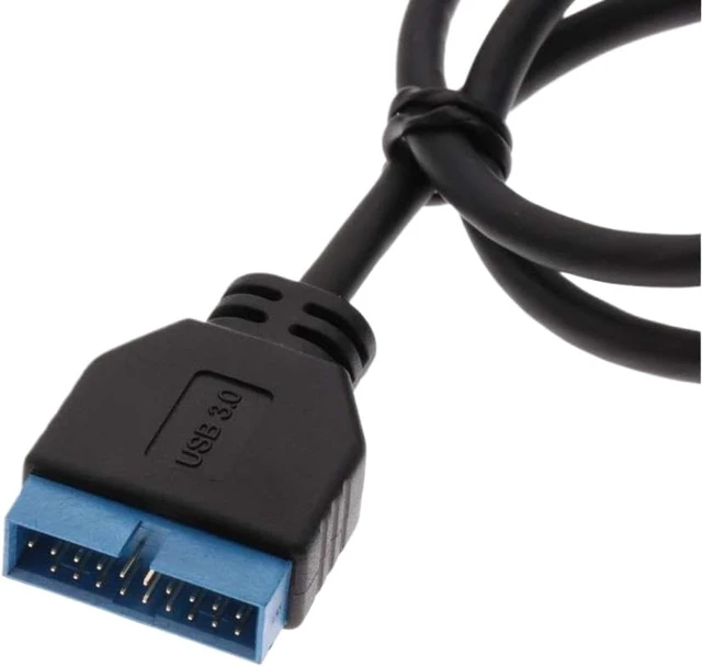 Alt view image 2 of 3 - Front Panel Extension USB 3.1 20pin Adapter Compatible with PC