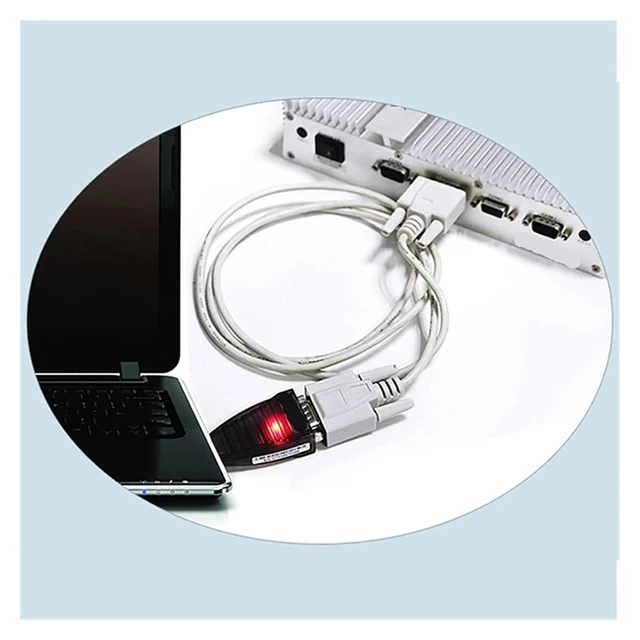 Alt view image 5 of 5 - USB to RS-232 Converter RS232 to USb2.0 Conversion Adapter Serial COM DB9 Connector