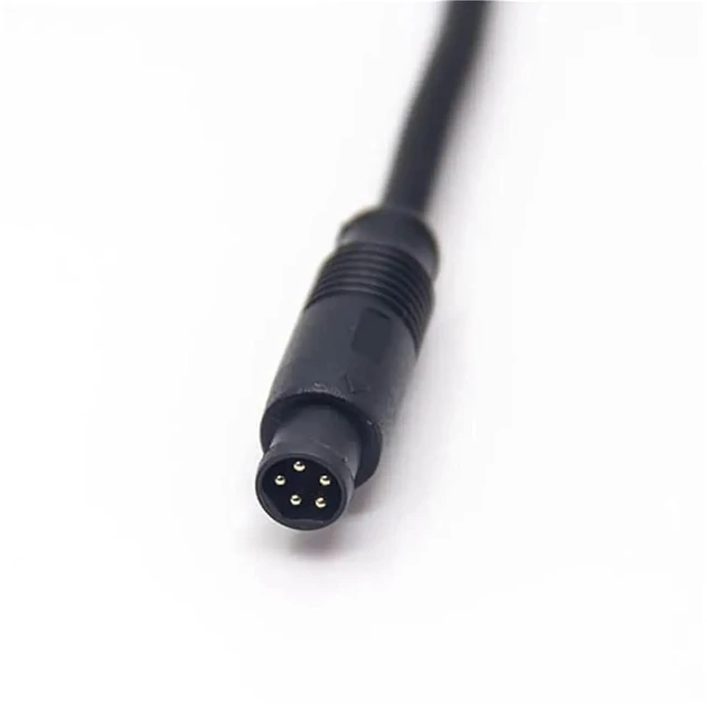 Alt view image 4 of 5 - M8 5 Pin B Coded Male to Female Straight Cable Connector