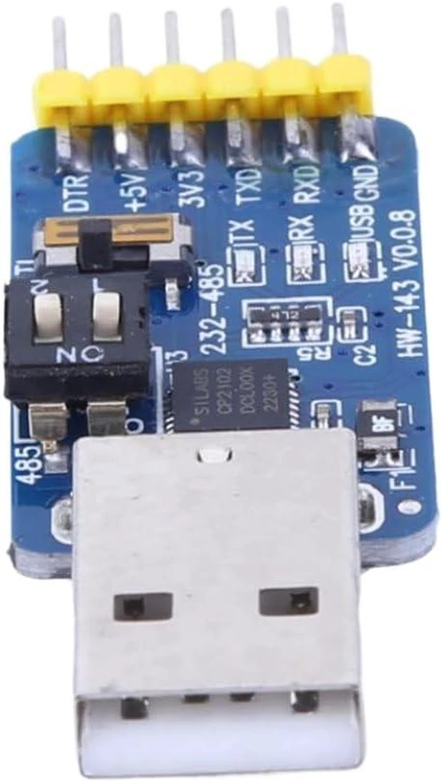Alt view image 3 of 5 - CP2102 6-in-1 USB to Serial Converter Compatible with TTL RS485