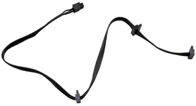 Main image of 6Pin to 3 Angled SSD HDD Power Cable