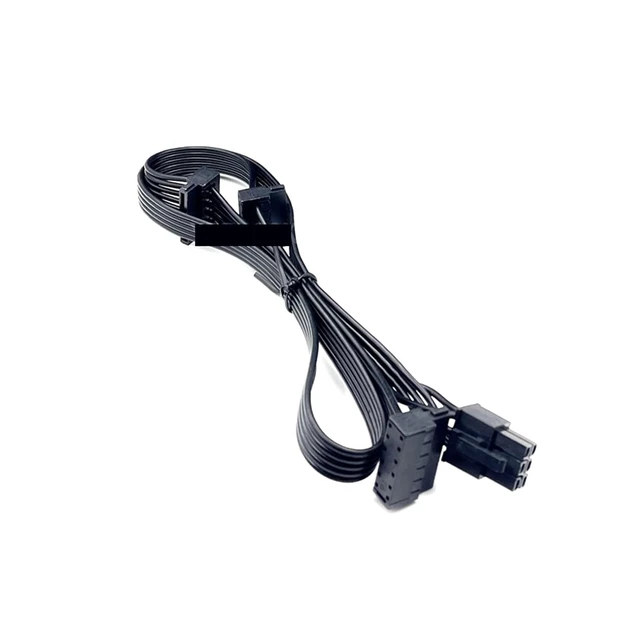 Alt view image 2 of 3 - 6Pin to 3 Angled SSD HDD Power Cable