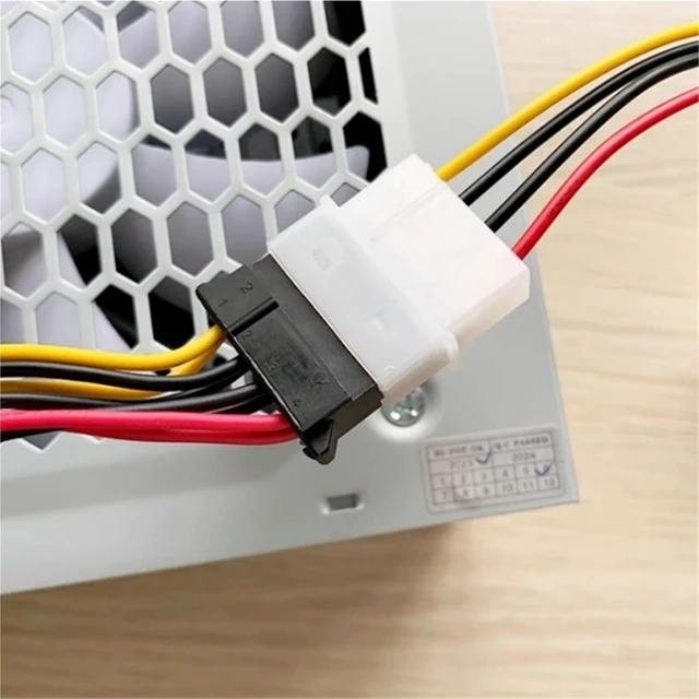 Alt view image 3 of 6 - IDE 4 PIN Molex Power Cable Big 4 Pin Male to 4 Pin Female Convert Adpater