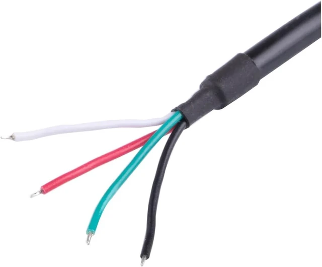 Alt view image 3 of 4 - USB to Serial Converter FT232RL USB RS232 Serial 4Pin Wire End Stripped Communication Cable Compatible for USB-RS232-WE