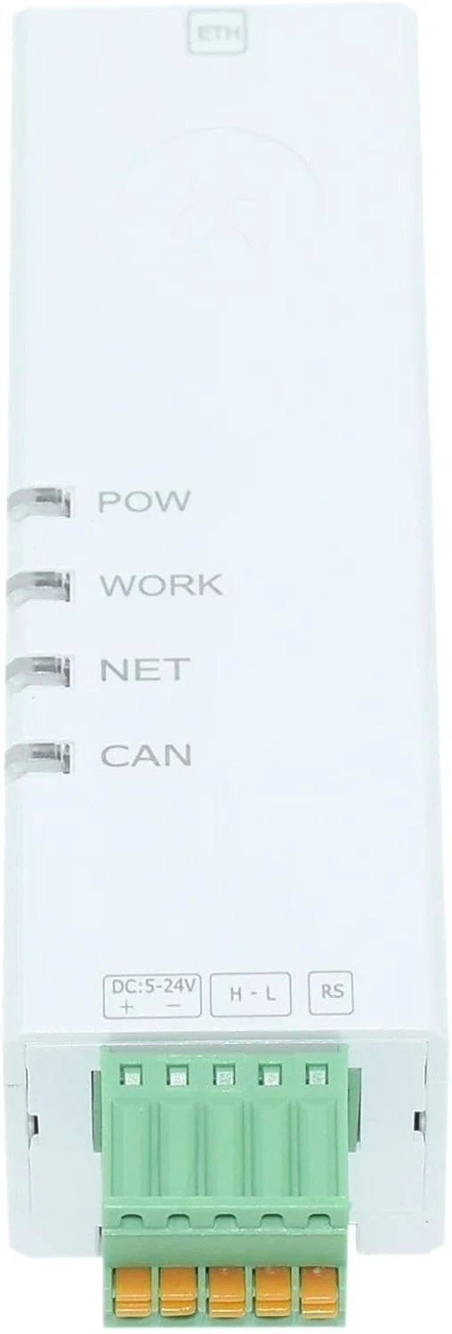 Alt view image 5 of 6 - DC5~24V DIN Rail USR-CAN115 CAN to Ethernet Converter Client