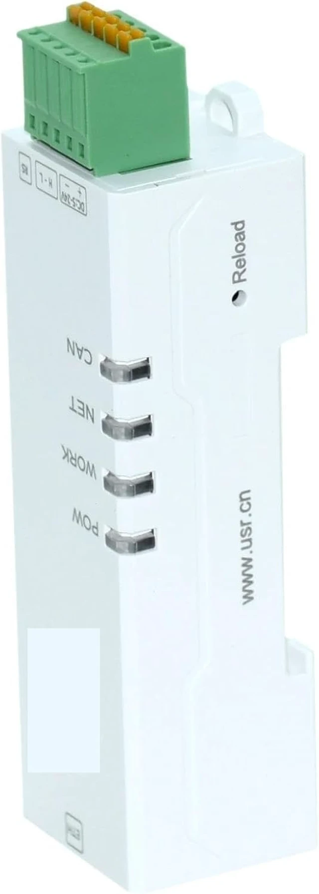 Alt view image 6 of 6 - DC5~24V DIN Rail USR-CAN115 CAN to Ethernet Converter Client