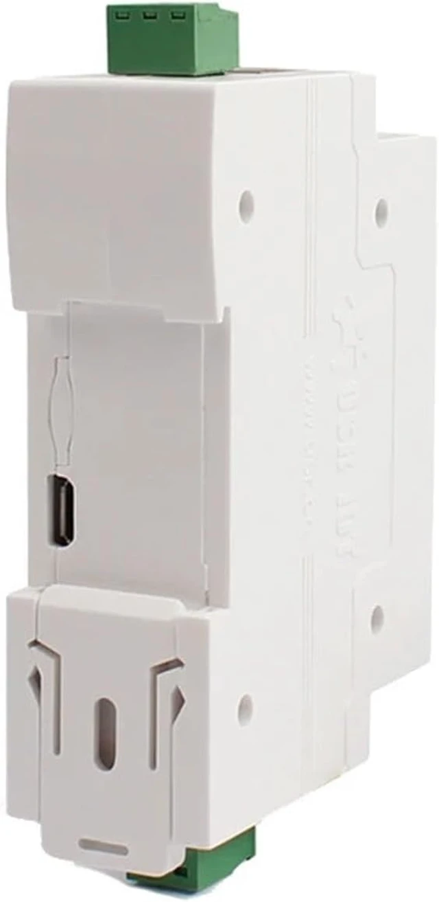 Alt view image 5 of 7 - Industrial Din Rail RS232 Serial to Ethernet Converter USR-DR301