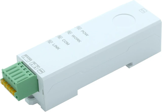 Alt view image 4 of 4 - DIN-Rail Serial Port RS232 to Ethernet Converter Server USR-DR132