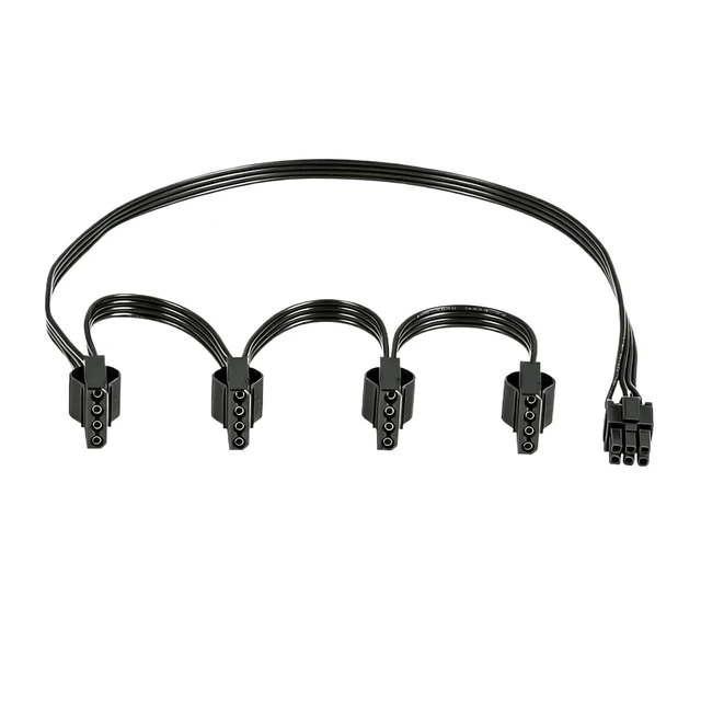Alt view image 3 of 5 - 4 Straight IDE 4Pin Peripheral Power Cable
