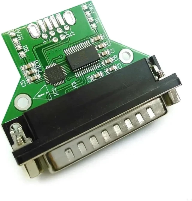 Alt view image 2 of 4 - USB to DB25 25Pin Serial Cable for Connecting Vintage Printing Equipment 180cm