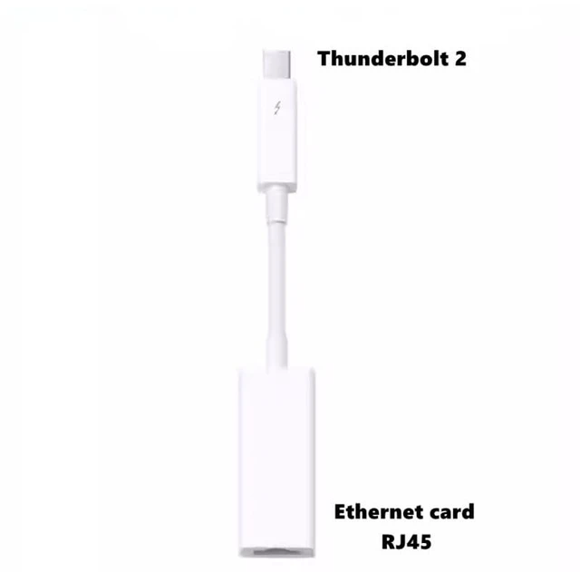 Main image of Firewire 800 to Thunderbolt 2 Adapter 3 to RJ45 Fire 1394B Suitable for Mac Interface High Speed Transmission Interface(Thunderbolt2-RJ45)