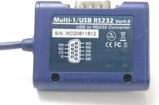 Alt view image 3 of 5 - USB to RS-232 DB9 Serial Adapter/Converter
